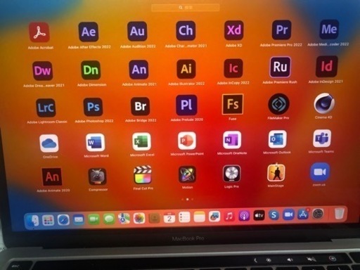 MacBook pro 2020モデル　クリエイターデザイナー仕様