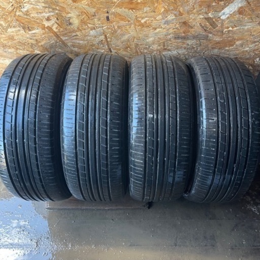 バリ山　YOKOHAMA ヨコハマ　ECOS ES31 225/45R18 夏タイヤ　2019年製　18インチ