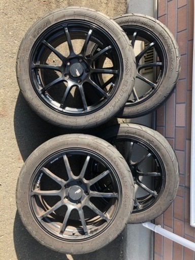 YOKOHAMA ADVAN Racing RSⅡ 17インチ 7.5j +48 4本