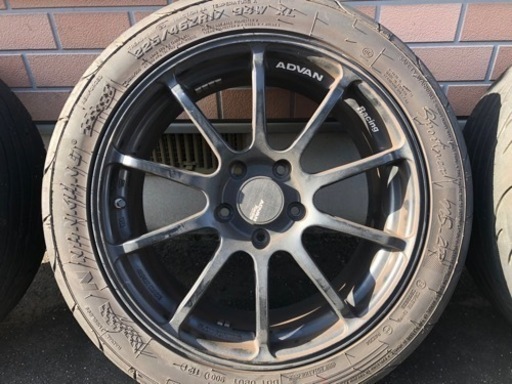 YOKOHAMA ADVAN Racing RSⅡ 17インチ 7.5j +48 4本