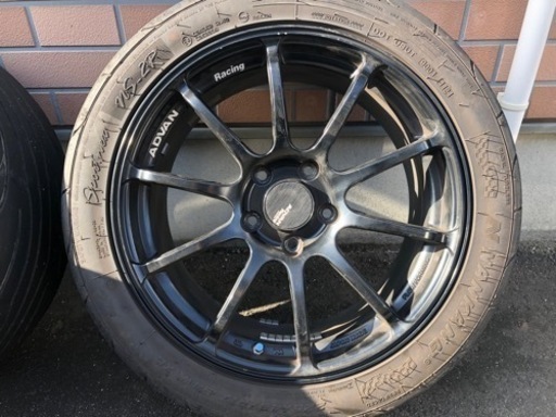 YOKOHAMA ADVAN Racing RSⅡ 17インチ 7.5j +48 4本