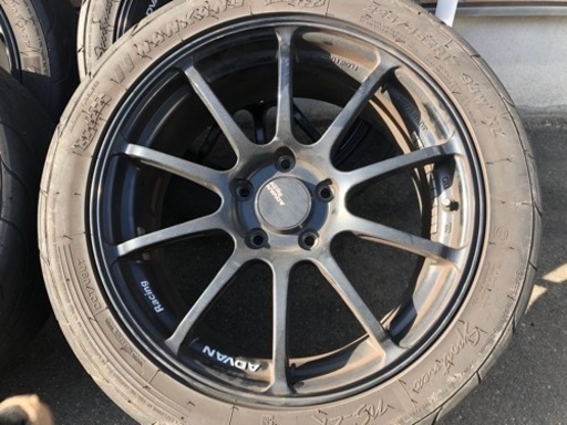 YOKOHAMA ADVAN Racing RSⅡ 17インチ 7.5j +48 4本