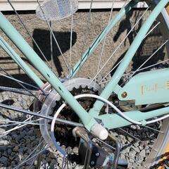 子供　自転車　２４インチ　６段変速　おしゃれの画像
