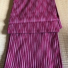 着物　ストライプ柄　手芸、小物作りにハンドメイドにいかがでしょうか？
