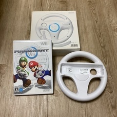 マリオカートWiiハンドル2個付き