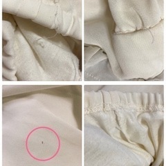 ꒰NETTO di MAMMINA꒱フリル リボン ブラウス 白系 長袖トップスの画像