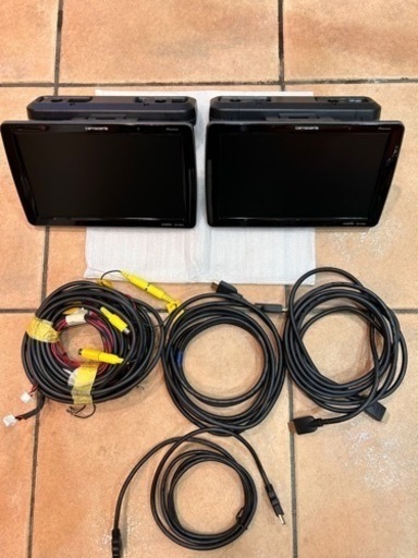 カロッツェリア TVM-PW920T 9V 型ワイドVGA モニター 2台セット