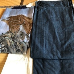 男性用　着物2枚　しっかりとした生地です。