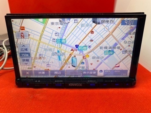 KENWOOD 2023年地図　MDV-D403 新品バックカメラ付フルセット　い-9