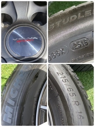 ⭐️⭐️215/65R16 アルファード ヴェルファイア エルグランド エクストレイル  ミシュラン 16×6.5J 5H PCD11
