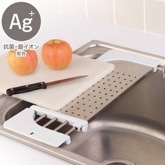 ニトリ　水切りラック&シンクスライドラックの画像