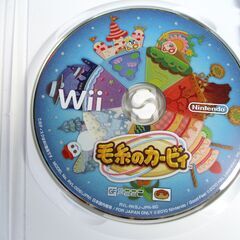☆Wii/毛糸のカービー◆カービーが毛糸の姿で大冒険の画像