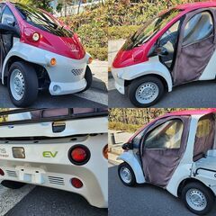 ☆超小型EV《 TOYOTAコムス B・COM 》デッキ仕様 後期型 キャンバスドア 2.7万km台☆東京都大田区【下取OK】の画像