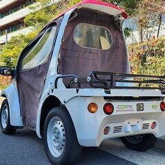 ☆超小型EV《 TOYOTAコムス B・COM 》デッキ仕様 後期型 キャンバスドア 2.7万km台☆東京都大田区【下取OK】の画像