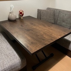 大人気　昇降式テーブル　新品同様