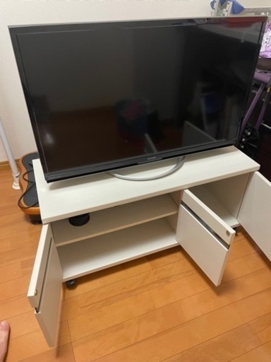 SHARP TV テレビ台セット