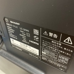 SHARP TV テレビ台セットの画像