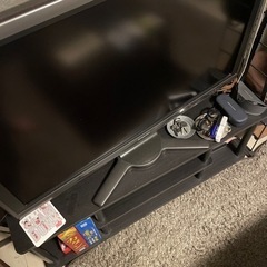 テレビ台　黒色　40型の画像