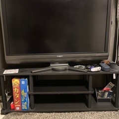 テレビ台　黒色　40型の画像
