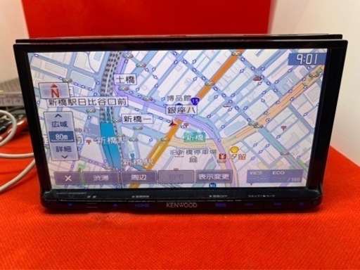KENWOOD 2023地図　MDV-D402BT 新品バックカメラ付フルセット　う-1
