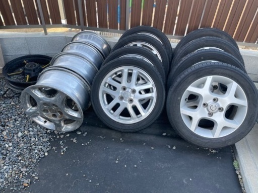 16アリスト純正メッキホイール