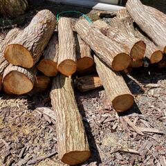 薪、炭、椎茸原木、楢木、ならの木の画像