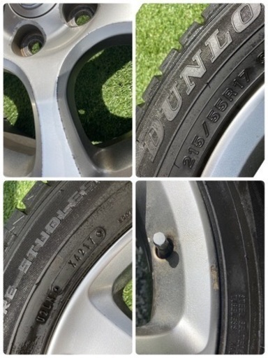⭐️⭐️215/55R17 ⭐️エスティマ‼️純正 ホイール 17×6.5JJ +50 5H PCD114.3