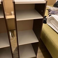 少しの破損ありカラーボックスセットの画像