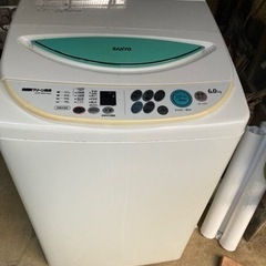 行き先決まりました❗️　差し上げます😊　日立　6キロ洗い洗濯機