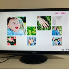 SHARP 24V型 液晶テレビ AQUOS LC-24P5 ブ...