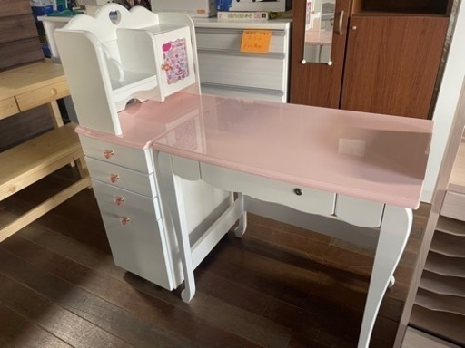 女の子にオススメ！学習デスク！6万円ヲ24,800円
