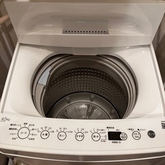 22年3月購入　1人暮らし用洗濯機4.5Kgの画像