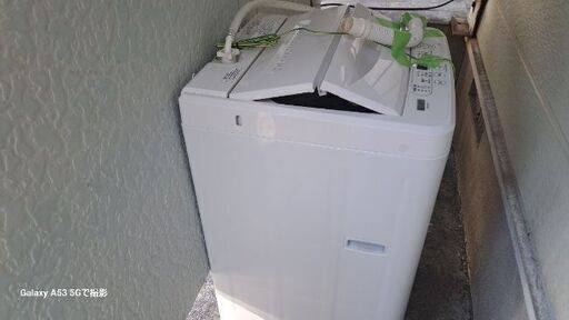 只今交渉中です。洗濯機(昨年新品購入１年使用)