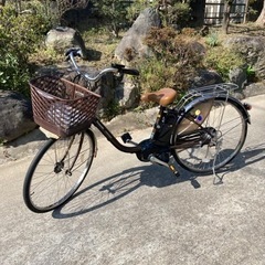 新品8.9Ahバッテリー充電器付けPANASONIC VIVI DX 電動アシスト自転車の画像