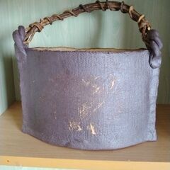 　デザイン陶器　花器　