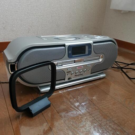 Panasonic CD MD カセットテーププレイヤー