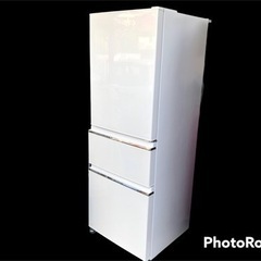 【美品❗️】三菱　MITSUBISHI　冷蔵庫　3ドア　330L...