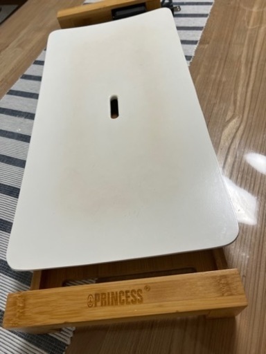 値下げ⭐︎ プリンセス　テーブルグリルストーン　白　ホットプレート