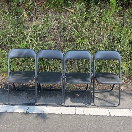 超お買い得‼️美品‼️パイプ椅子4脚まとめ売り！