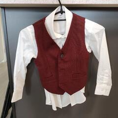 キッズスーツ　110cmの画像