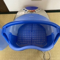 足湯　フットスパ　スチーム式　美品の画像