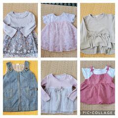90サイズ春夏女の子服セット