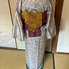 着物でお出かけの画像