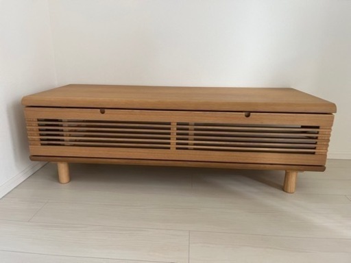 テレビ台　ニトリ　(ローボードレッタ120 NA) 収納