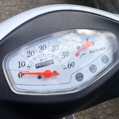 新車　バイク便必見　リヤBOX付　プロ仕様　釣り　キャンプにも！　スズキ　アドレスV50 SUZUKI Address V50の画像