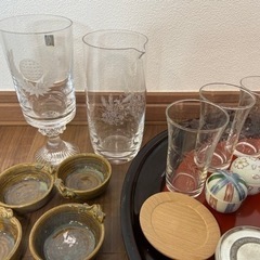 【0円】食器 グラス類おまとめ30点以上の画像