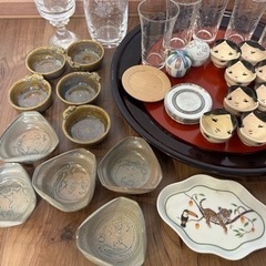 【0円】食器 グラス類おまとめ30点以上の画像