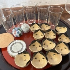 【0円】食器 グラス類おまとめ30点以上の画像