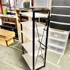🌟激安‼️ニトリホワイト本棚 中量ラック幅　60cm🌟 の画像