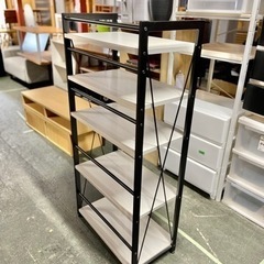 🌟激安‼️ニトリホワイト本棚 中量ラック幅　60cm🌟 の画像